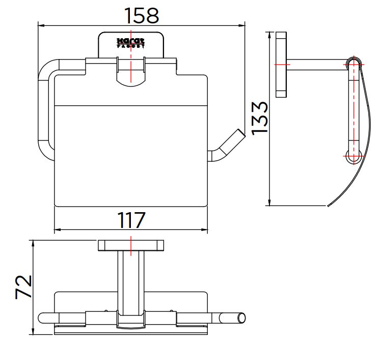 ที่ใส่กระดาษชำระ KB0831250